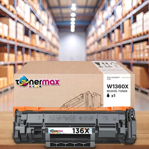 HP LaserJet MFP M236sdw Muadil Toner Çipli W1360X 2.600 Sayfa