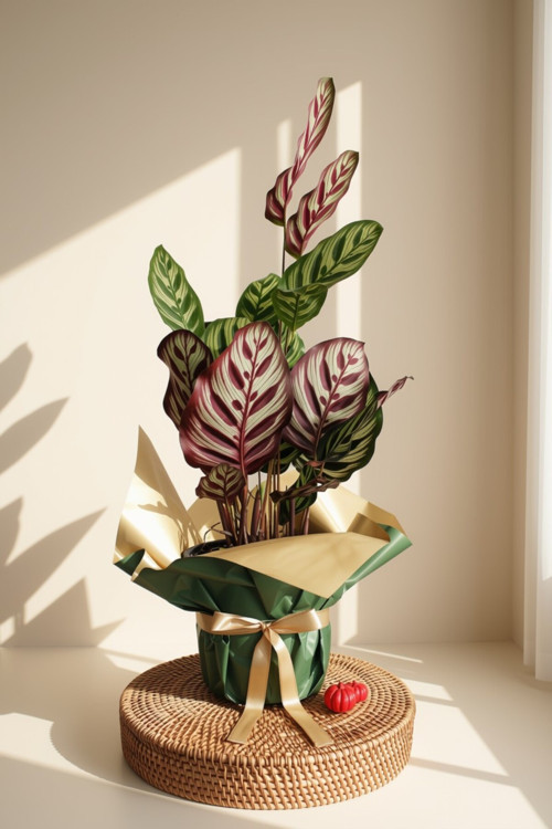 Mine Garden Ankara Calathea Makoyana (Dua çiçeği)