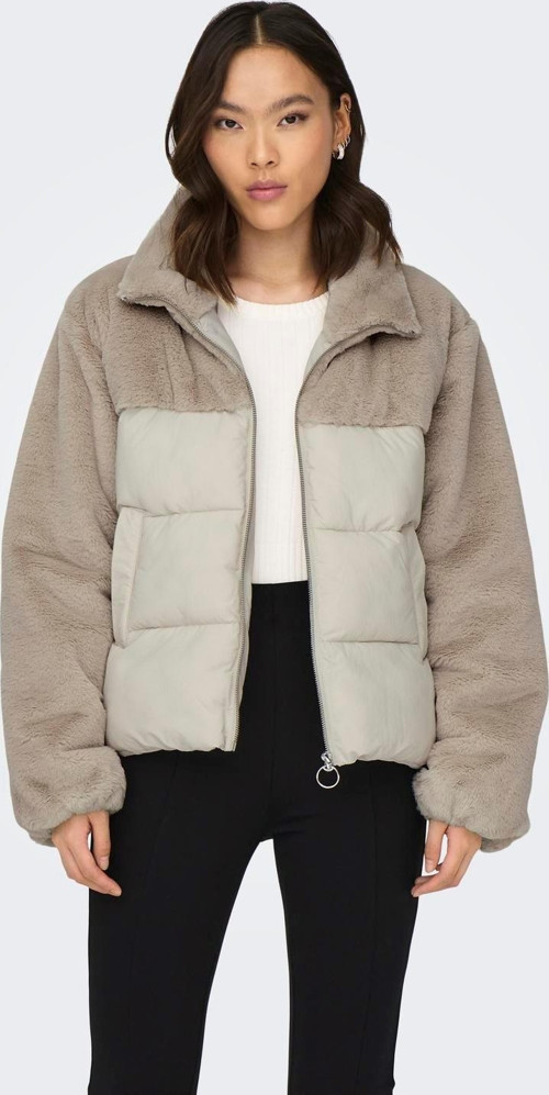 Onlwanja Fur Puffer Mix Jacket Cc Otw Kadın Mont