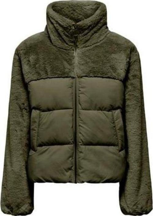 Onlwanja Fur Puffer Mix Jacket Cc Otw Kadın Mont