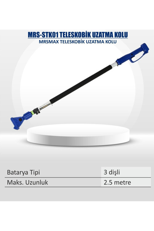 Teleskopik uzatma kolu 2.5 metre tüm çin model uyumlu