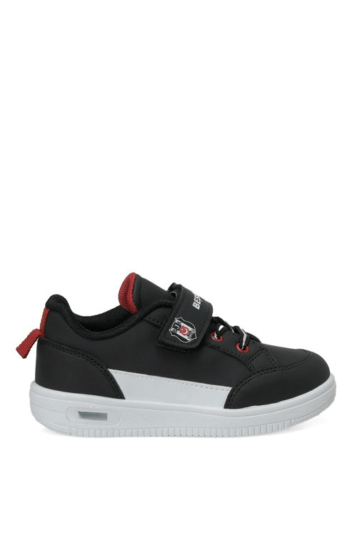 102694521 6F Enfance PU BJK P 6PR Patik Erkek Çocuk Işıklı Klasik Sneaker Siyah