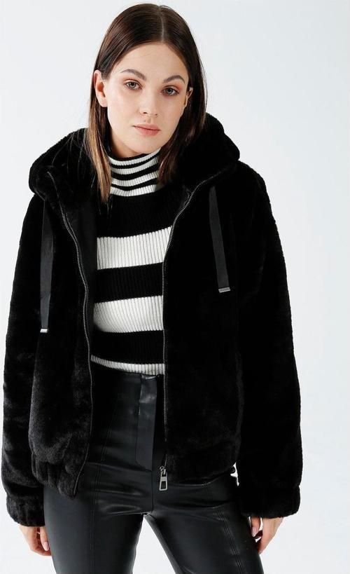 Onlvida Fur Hooded Jacket Cc Otw Kadın Mont