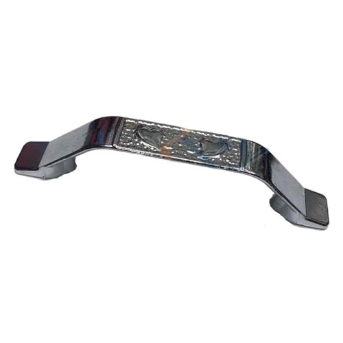 Dekoratif Zamak Kulp İçten - 64Mm, Nikel, 1 Adet