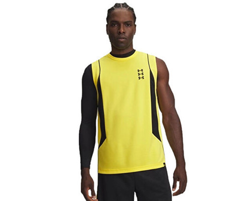UA M HOOPS TRAINING TANK Erkek Basketbol Atleti 6010919-790 Sarı