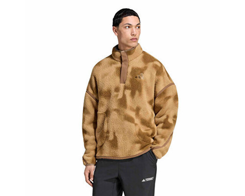 TERREX MT ESS HP AOP Erkek Outdoor Polar Sweatshirts KS2315 Kahverengi