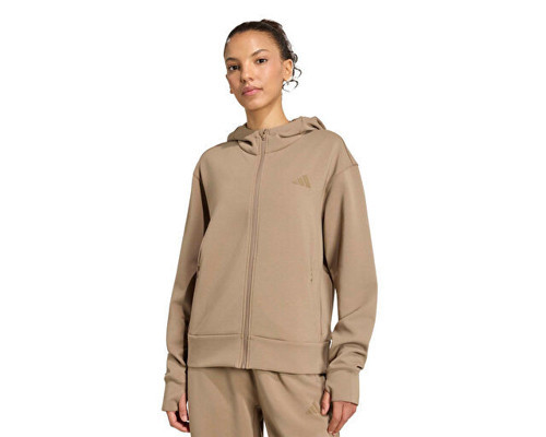 D4T FZ HOODIE Kadın Antrenman Ceketi KS3301 Haki