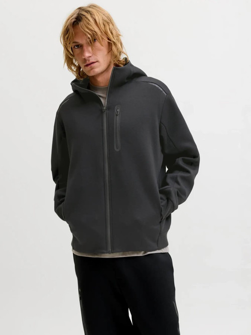 Jack Jones Fusıon Fermuarlı Kapüşonlu Erkek Sweat 12301089