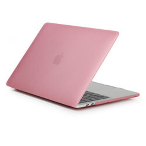 Apple Macbook Pro 16.2 2023 A2780 MSoft Mat İnce Kılıf - Pembe