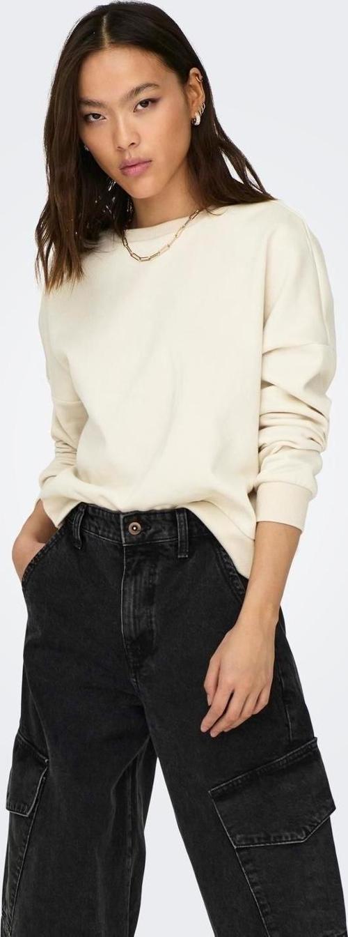 Onlfave L/S O-Neck Swt Kadın Sweatshirt