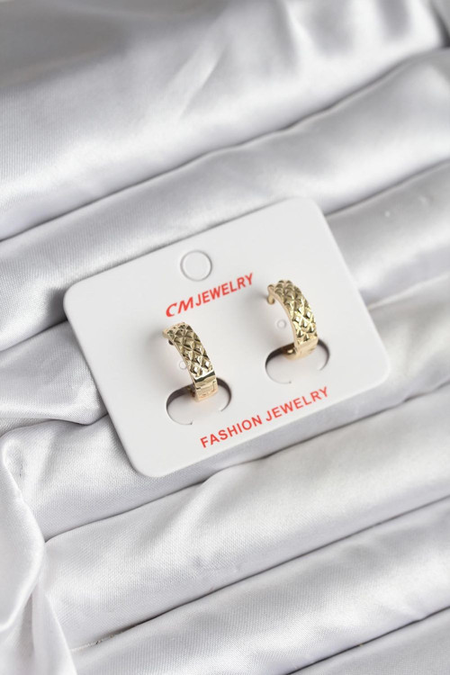 14k Renk Kaplama Cm Kadın Küpe Diğer