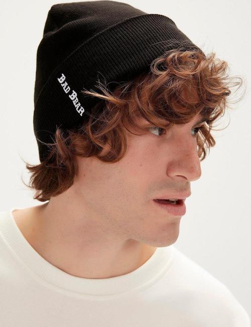 Label Beanie Erkek Bere