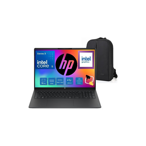 Omnibook Intel Core 5 315 8 GB Ram 1 Tb SSD 16" Windows 11 Pro Taşınabilir Dizüstü Bilgisayar DX9T1EA + Snertech Çanta