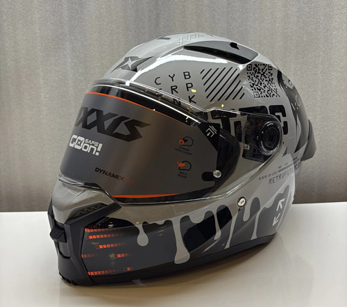 AXXIS KASK FF132 FENIX CYBERPUNK C4 PARLAK