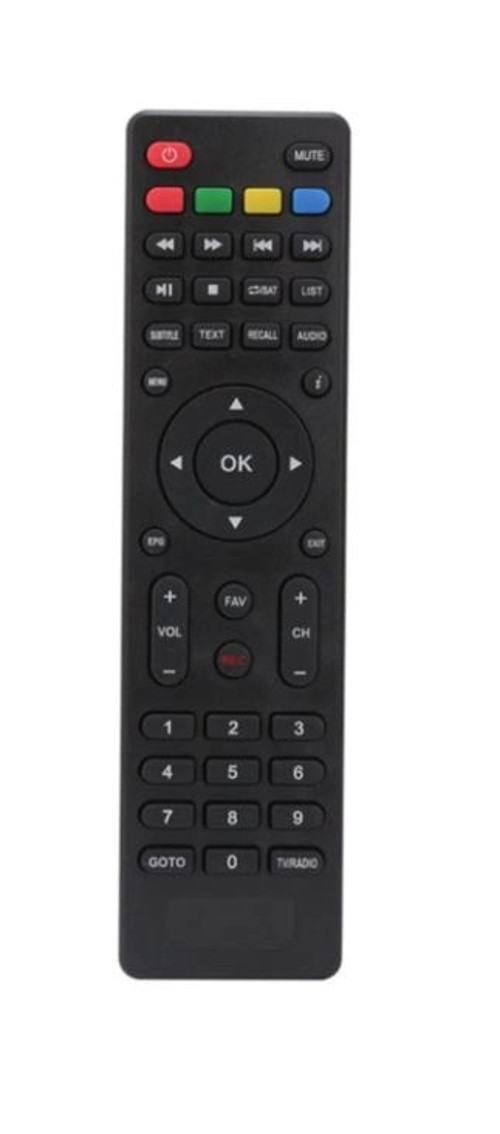Uzaktan Kumanda - Uyumlu Modeller Mirtech Hd Amstrad Hd Uydu Kumandası Goto Tuşlu 121300-u13