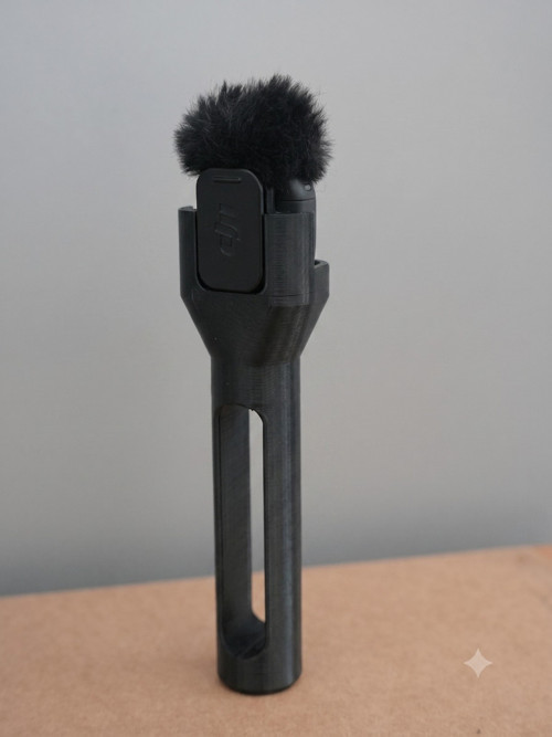 Mic 3 El Tipi Mikrofon Tutucu Ergonomik Röportaj Ve Video Aparatı - Uzun Model 20 Cm