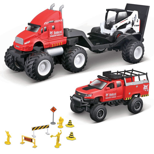 Mini Work Machines Bobcat İnşaat Seti 12505