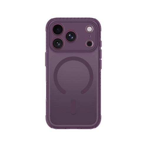 İphone 18 Pro Kılıf M-Safeli Airbag Tasarımlı Titan Pro Lens Serisi Kapak Mor