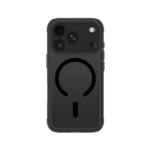 İphone 18 Pro Kılıf M-Safeli Airbag Tasarımlı Titan Pro Lens Serisi Kapak Siyah