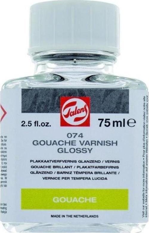 Gouache Varnish Glossy 074 Parlak Guaj Boya Verniği 75 ml