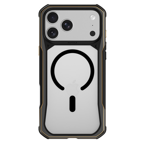 İphone 18 Pro Uyumlu Kılıf M-Safe Şarj Özellikli Shield Evo Serisi Airbagli Kapak Siyah