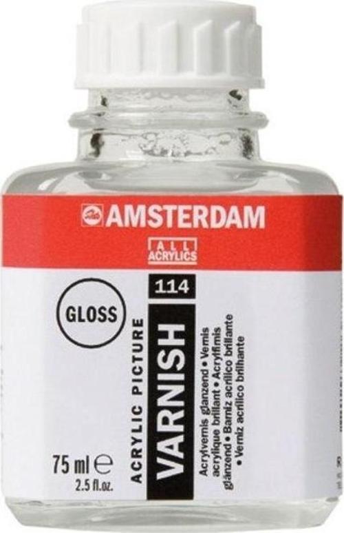 Amsterdam Acrylic Varnish Gloss 114 Parlak Akrilik Boya Verniği 75 ml