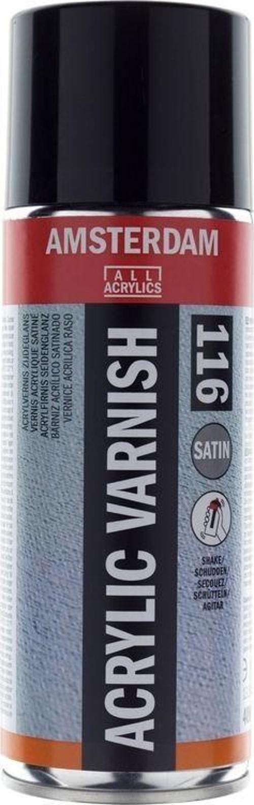 Amsterdam Acrylic Varnish Satin 116 Akrilik Boya Verniği Saten 400 ml Sprey