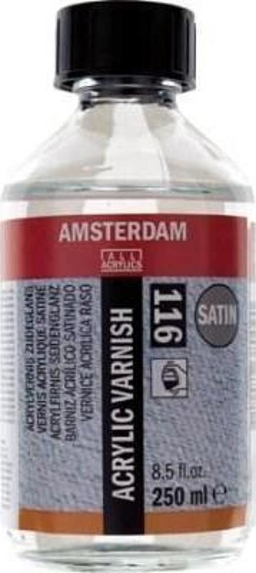 Amsterdam Acrylic Varnish Saten 116 Akrilik Boya Verniği Saten 250 ml