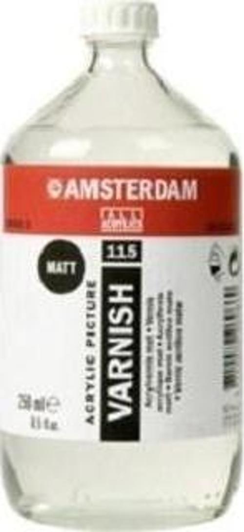 Amsterdam Acrylic Varnish Matt 115 Mat Akrilik Boya Verniği 1000 ml.