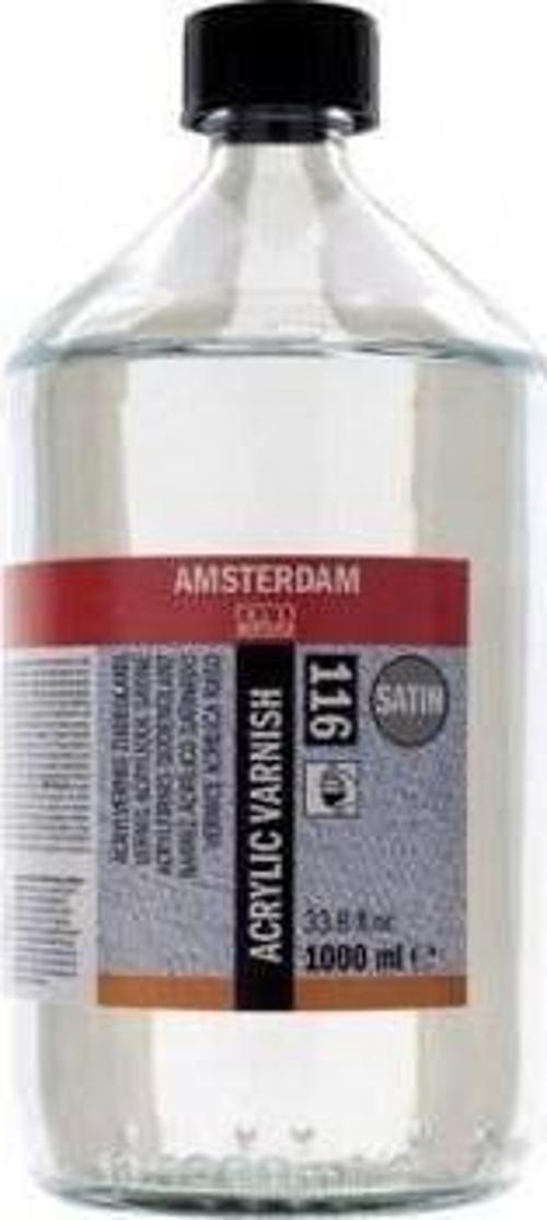 Amsterdam Acrylic Varnish Saten 116 Akrilik Boya Verniği Saten 1000 ml