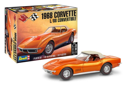 Model Kit 1:25 ’68 Corvette L/88 Convertible 2’N1 14572