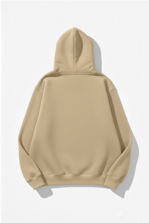 Unisex Yumuşak Dokulu Review Cherry Baskılı Tasarım Oversize 3 İplik Hoodie Sweatshirt