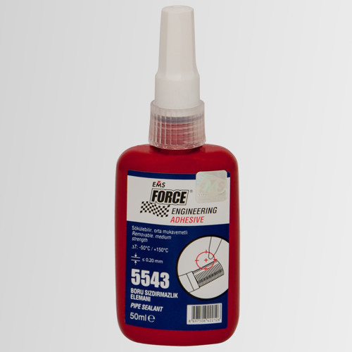 5543 Boru Dişli Macun Sızdırmazlık Elemanı Teflon Sıvı Conta Keten 50 ML