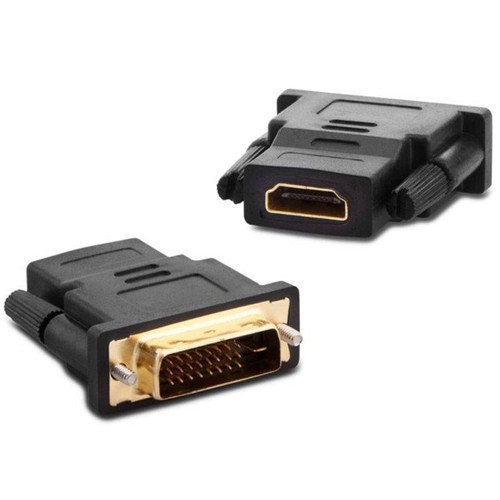 Powermaster 24+1 Pin DVI Erkek - HDMI Dişi Çevirici Jack Kod:8713