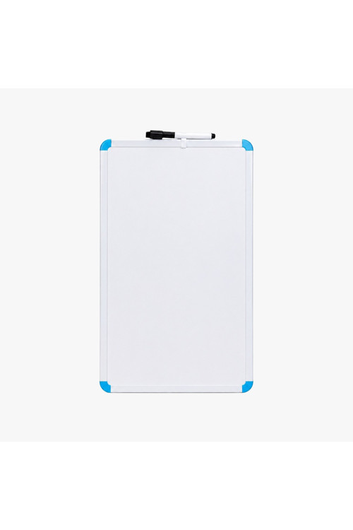 Ofisall Manyetik Silinebilir Beyaz Yazı Tahtası 28x43.2 cm Plastik Çerçeveli + Marker Kalem, Magnet ve Montaj Seti
