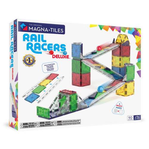 Rail Racers Deluxe Manyetik Bloklar - 90 Parça