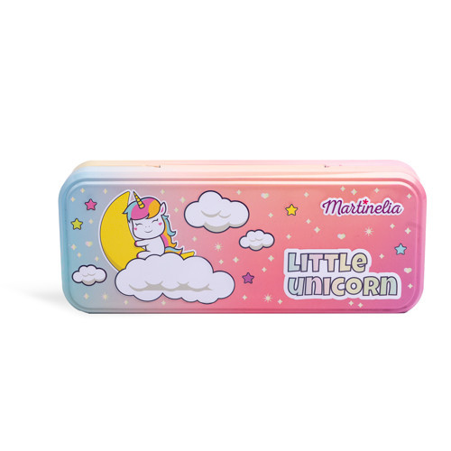 Little Unicorn Kız Çocuk 3 Katlı Metal Makyaj Kutusu