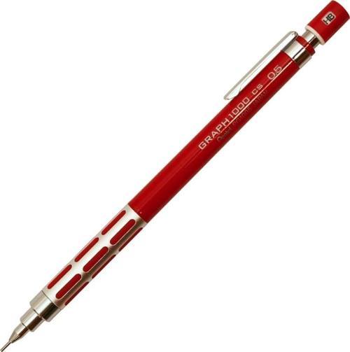 Graph 1000CS Mat Metal Gövde Versatil Kalem 0.5 mm Kırmızı PG1005CS-B