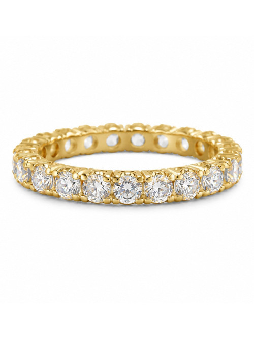14 Ayar Altın Ebedi Aşk Tamtur Yüzük
