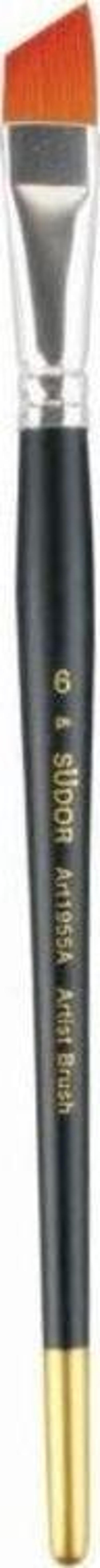 1955A Serisi Sentetik Kıl Yan Kesik Fırça No:6