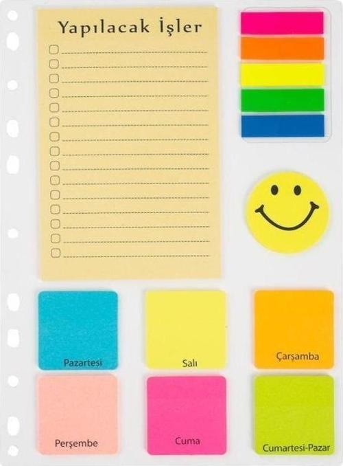 Yapışkanlı Not Kağıdı Seti