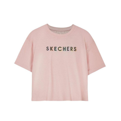 Kadın T-Shirt W Graphic Tee Shiny Logo S221175-611