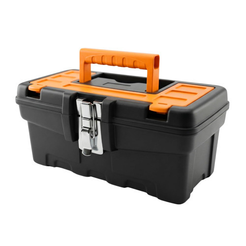 Metal Kilitli Tek Bölmeli Organizerli 32CM Mini Boy Alet Çantası Pratik Kullanımlı Takım Çantası