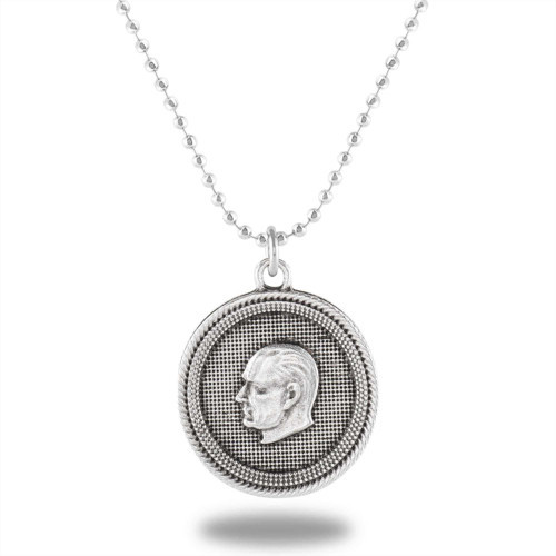 ptaki Mustafa Kemal Atatürk Madalyon Kolye - CAZ0137