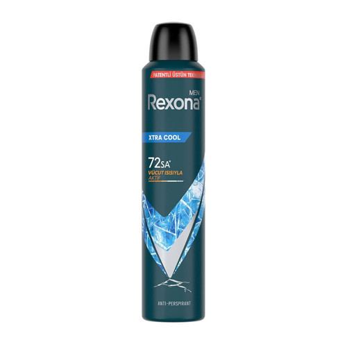 Men Erkek Sprey Deodorant Xtra Cool 72 Saat Kesintisiz Üstün Koruma 200 ml