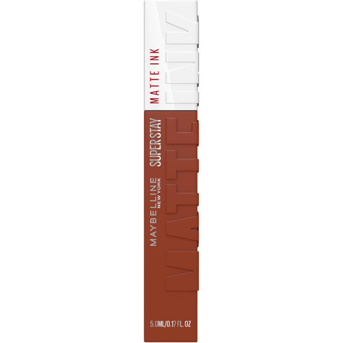 New York Super Stay Matte Ink Likit Mat Ruj - 75 Fighter (Kahverengi)