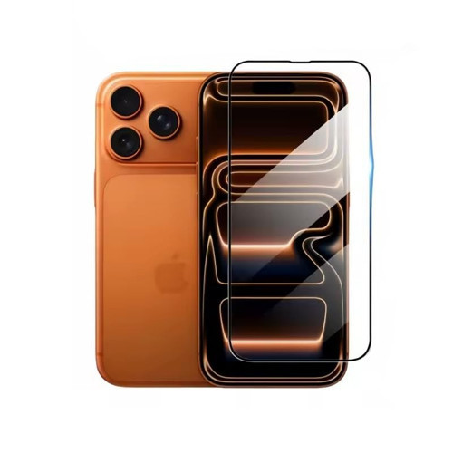 iPhone 17 Pro İle Uyumlu Temperli Sert Cam Antistatic Cam Ekran Koruyucu