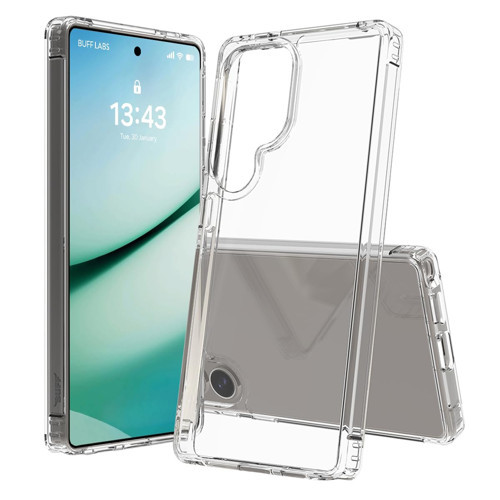 Buff S25 Serisi ile Uyumlu Air Hybrid Darbe Emici TPU + PC Şeffaf Kılıf ( S25 Ultra)