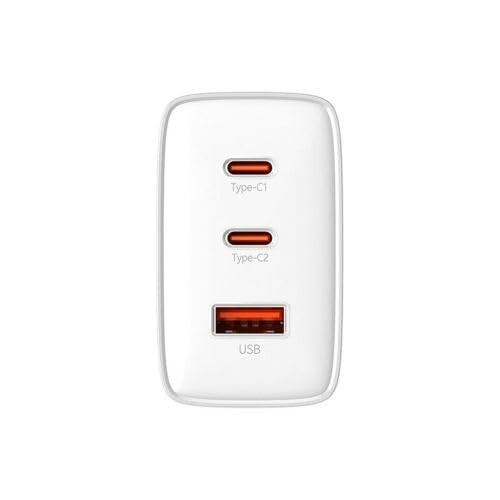 Cube Pro 2C+U 65W Şarj Cihazı-Beyaz
