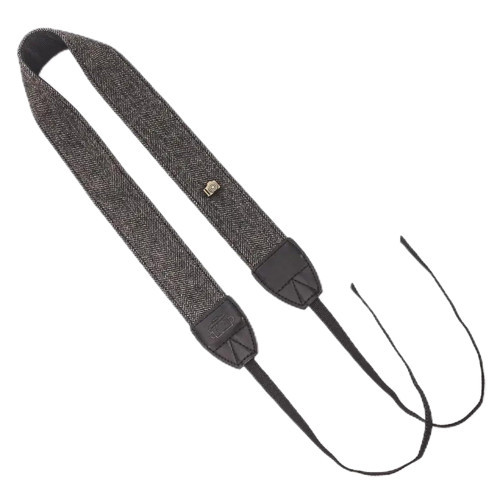 FOTO Tüm DSLR ve Aynasız Fotograf Makineleri için Retro Gri Siyah Omuz Boyun Askısı Neck Strap